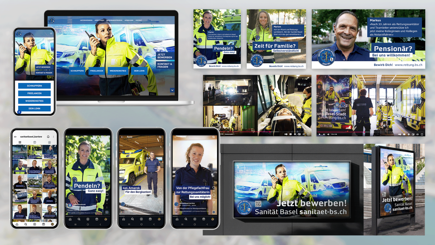 Arbeiten EmployerBranding - Bild Sanität