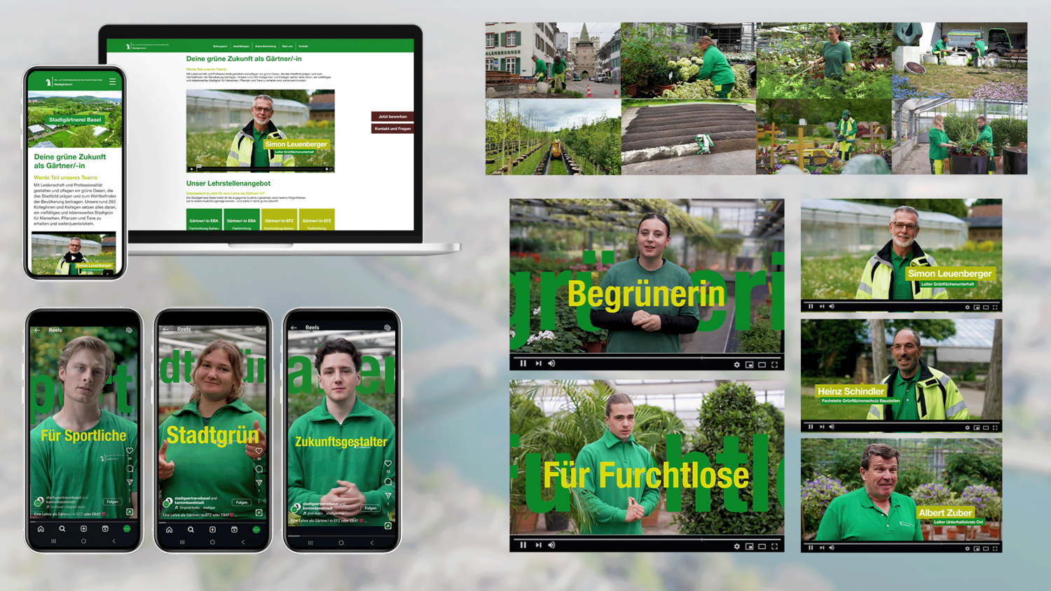 Arbeiten EmployerBranding - Bild Stadtgärtnerei